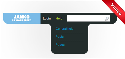 vimeo_menu vimeo menu 30+ Useful Drop Down Menu Scripts To Enhance Header Navigation