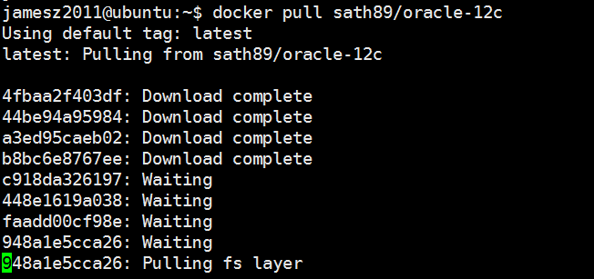 Docker中安装配置Oracle数据库_