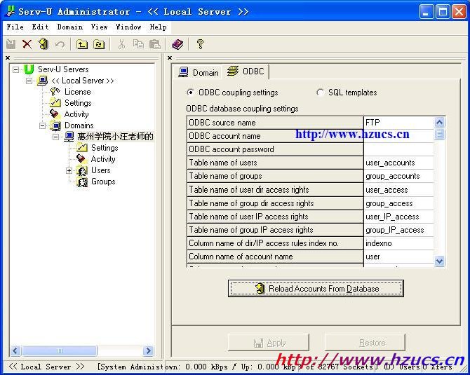 Serv-U批量帐号管理及申请(Access+Asp) - 卓子 - 卓子小家