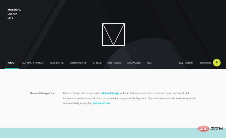 material design light framework
