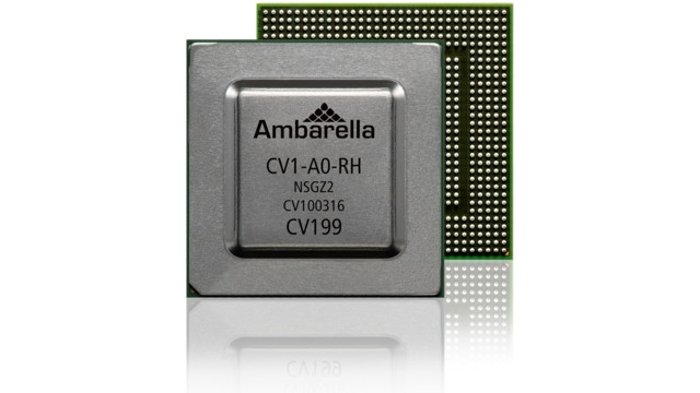 加速自动驾驶之战，cv1面世一个月后，安霸又推出新一代视觉芯片