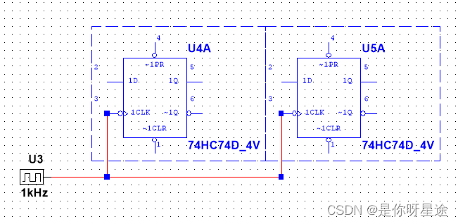 d触发器接入同一始终源时钟