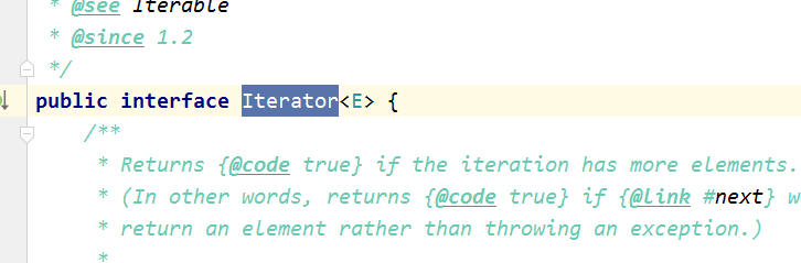 Iterator源代码层