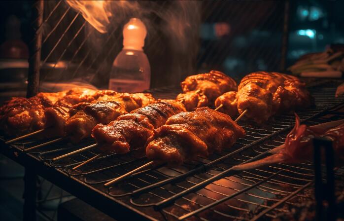 烧烤、摆摊，夜市 (2)