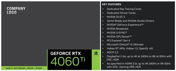 老黄良心？rtx 4060 ti真来了 下月发布/开卖：售价竟不到2800元？