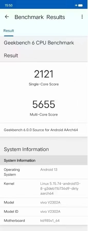 当下安卓性能天花板!天玑9200
geekbench 6跑分出炉
