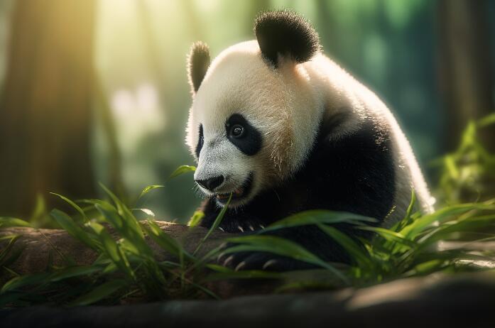 熊猫 (1) (图片来源:ai合成) 熊猫 (1)