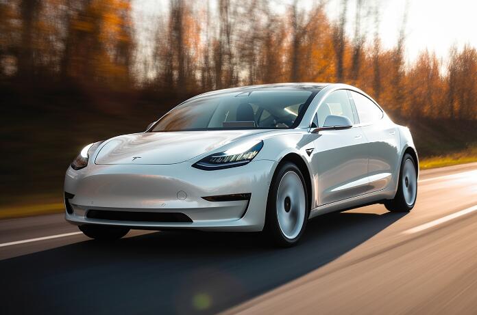特斯拉model 3 (2) (图片来源:ai合成) 特斯拉model 3 (2)
