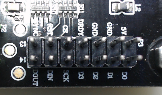 ▲ ADS1256 的接口定义