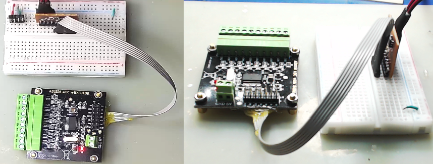 ▲ 将AD1256连接到单片机