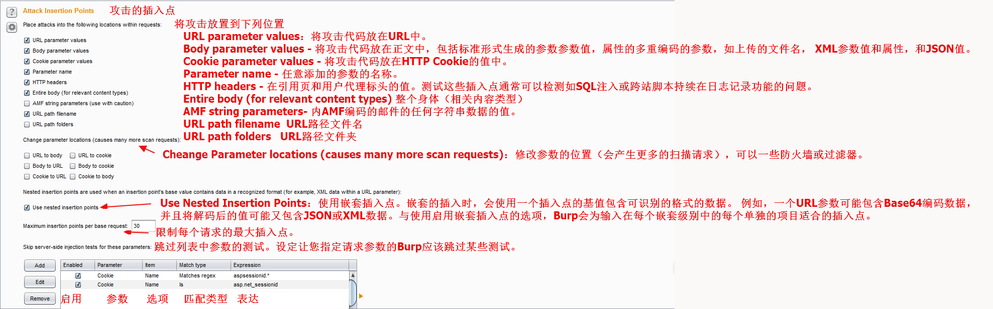 Attack Insertion Points