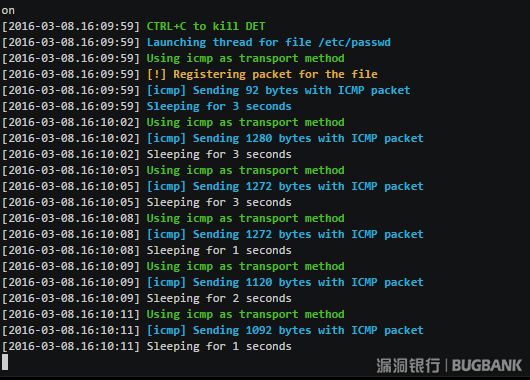 黑客工具之DET——可扩展的数据渗出工具包
