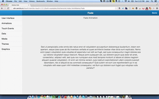 Sencha Touch 移动UI框架