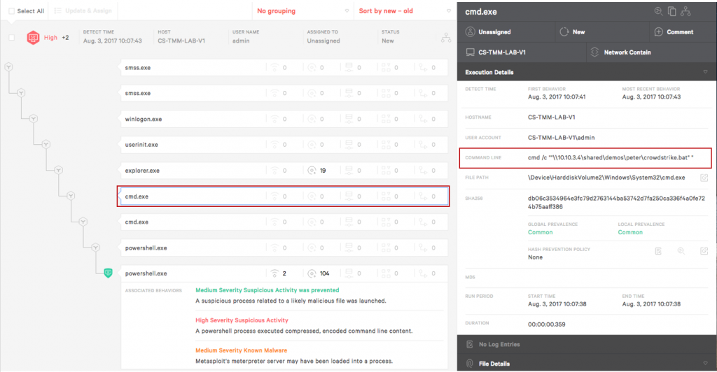 看Falcon如何阻止脚本及无文件攻击