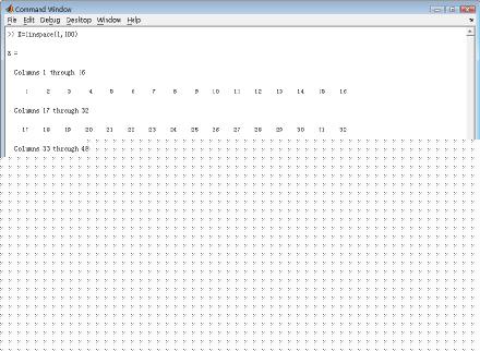 Matlab函数linspace简介