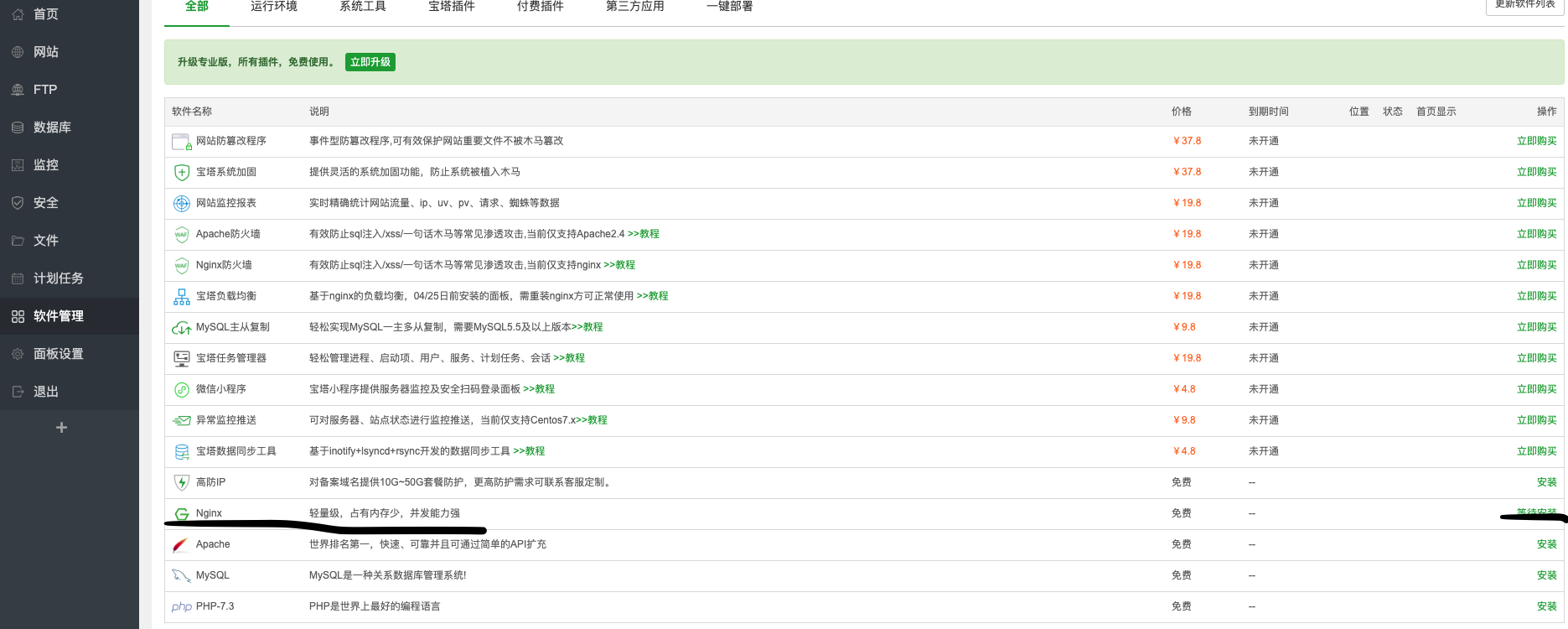 安装nginx