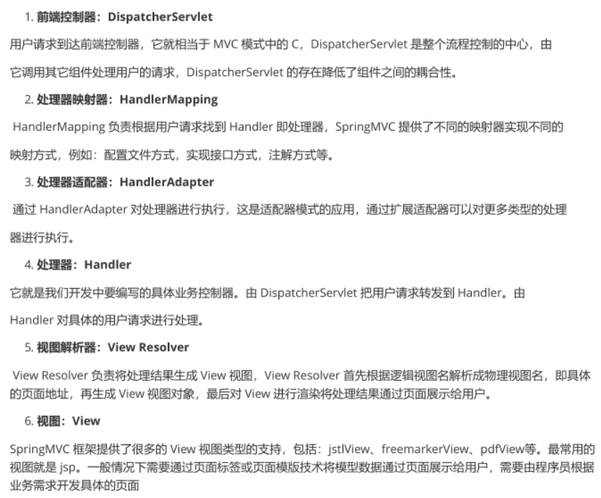 SpringMVC组件解析