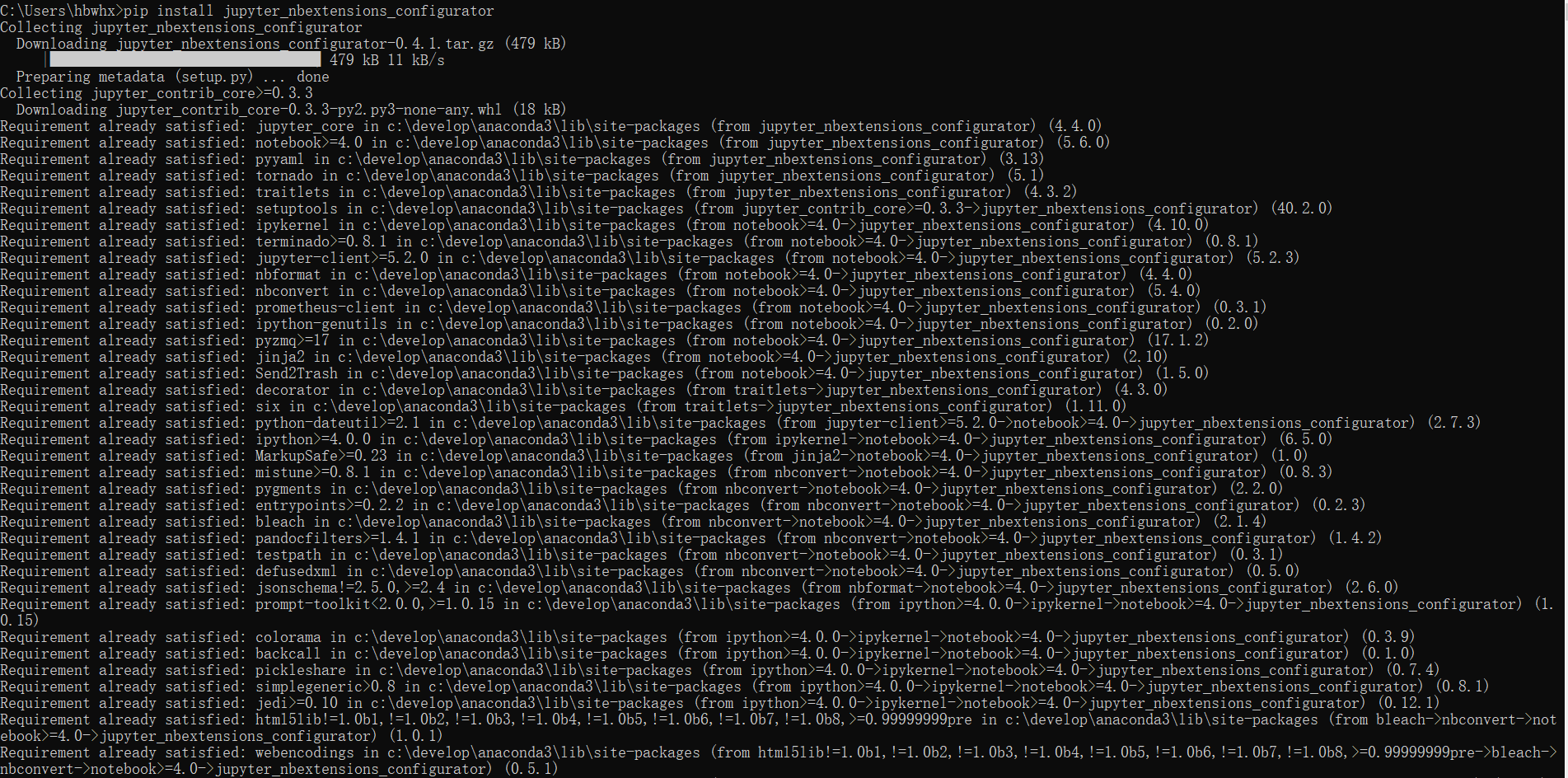 [外链图片转存失败,源站可能有防盗链机制,建议将图片保存下来直接上传(img-Dn1UVBm5-1639978848469)(C:UsershbwhxDesktop学习12_toolJupyterNotebookJupyterNotebook插件管理与安装.assetsimage-20211220103412139.png)]