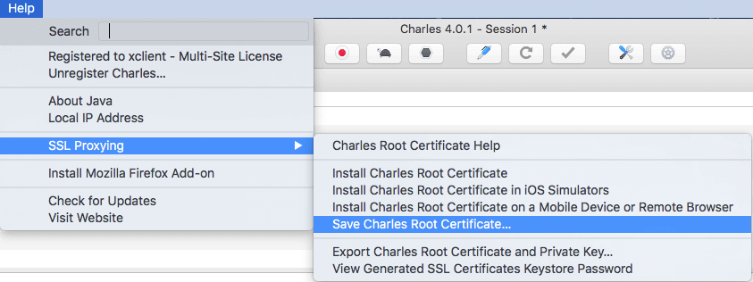SaveCharlesRootCertificate