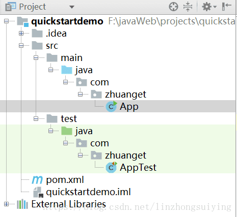 quick-start项目结构