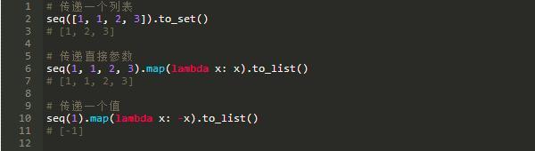 Python链式操作:PyFunctional