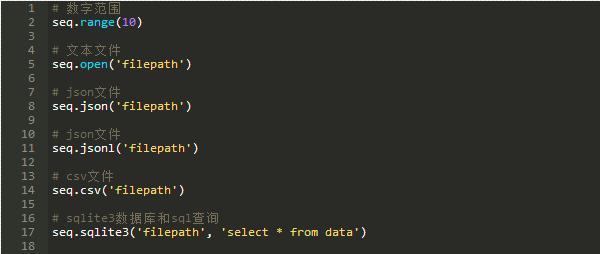 Python链式操作:PyFunctional