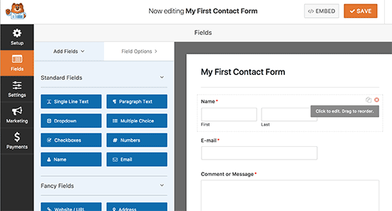 Form builder