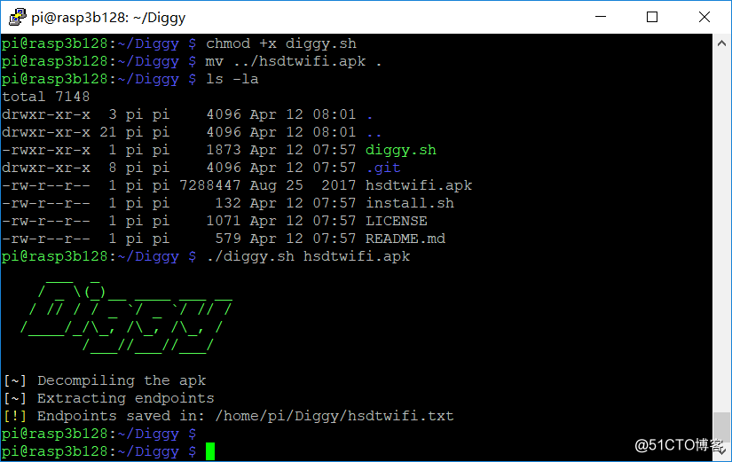 一行命令从 APK 文件中提取 Endpoint 及 URL