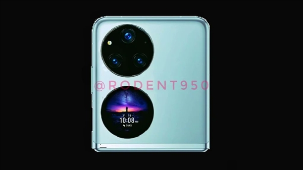 华为首款5g小折叠屏！pocket s2渲染图出炉