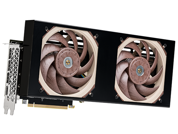 有点丧心病狂！rtx 4070硬是做成四插槽体积 堪比4090