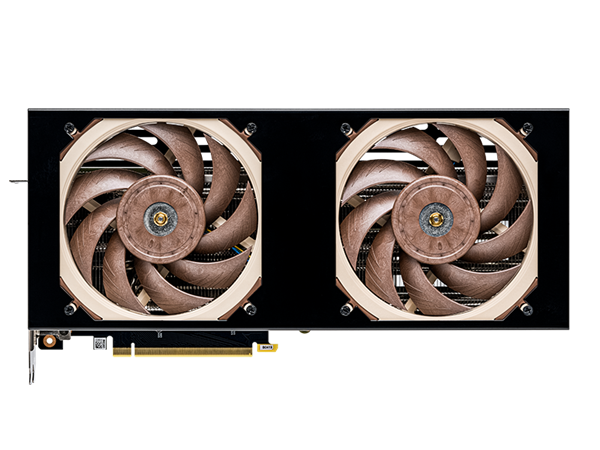有点丧心病狂！rtx 4070硬是做成四插槽体积 堪比4090