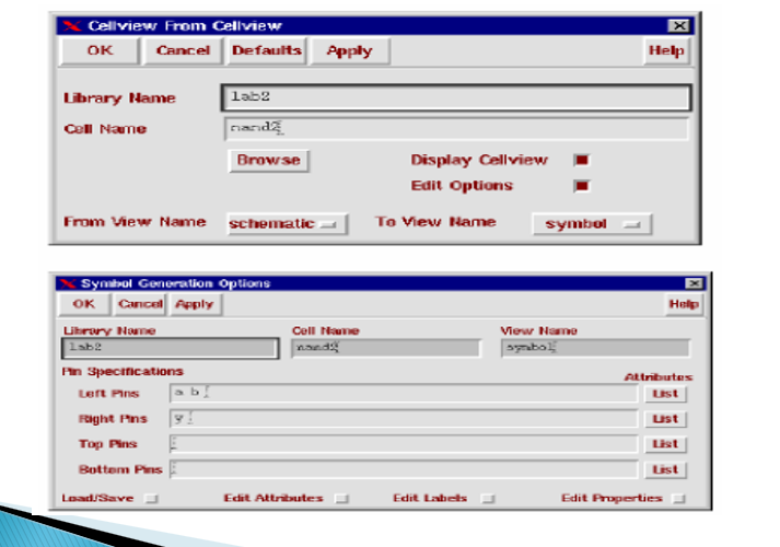 virtuoso编辑器--建立SYMBOL 操作