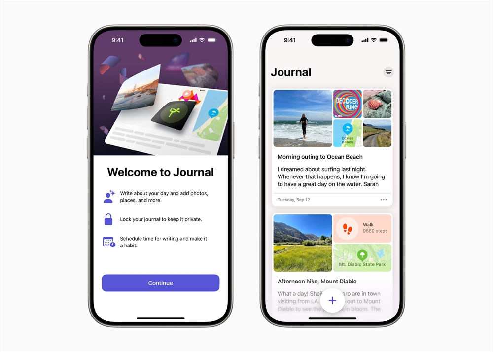 apple journal app,日记,手记,苹果 (图片来源:官方或第三方截图) apple journal app,日记,手记,苹果