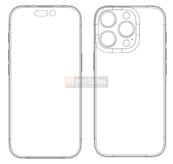 苹果iphone 16 pro cad渲染图出炉：6.3英寸屏幕、新增独立拍照按键