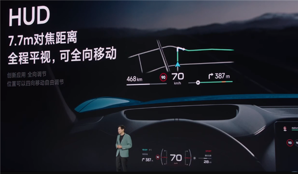 小米su7配56寸hud 雷军：下了很大功夫、想做好很难