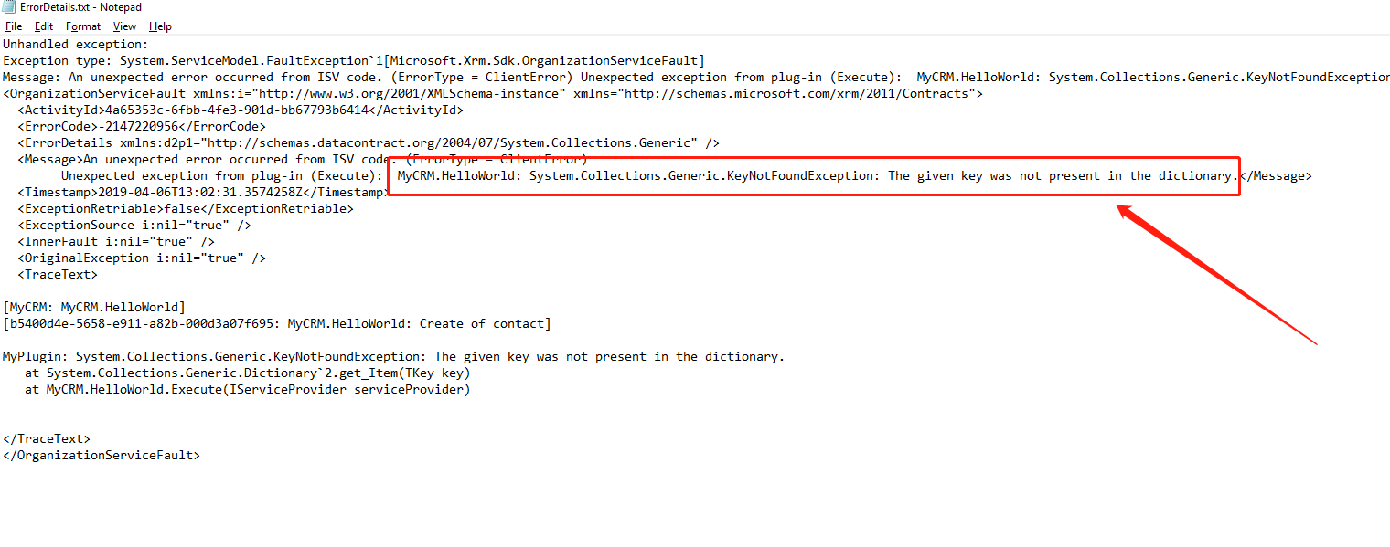 创建dynamics CRM plugin