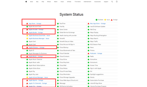 苹果app store应用商店崩了无法连接!网友:以为自己账号出问