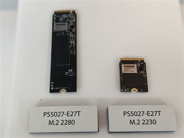 群联新一代pcie 5.0 ssd主控e31t:7nm无缓存、依然残血