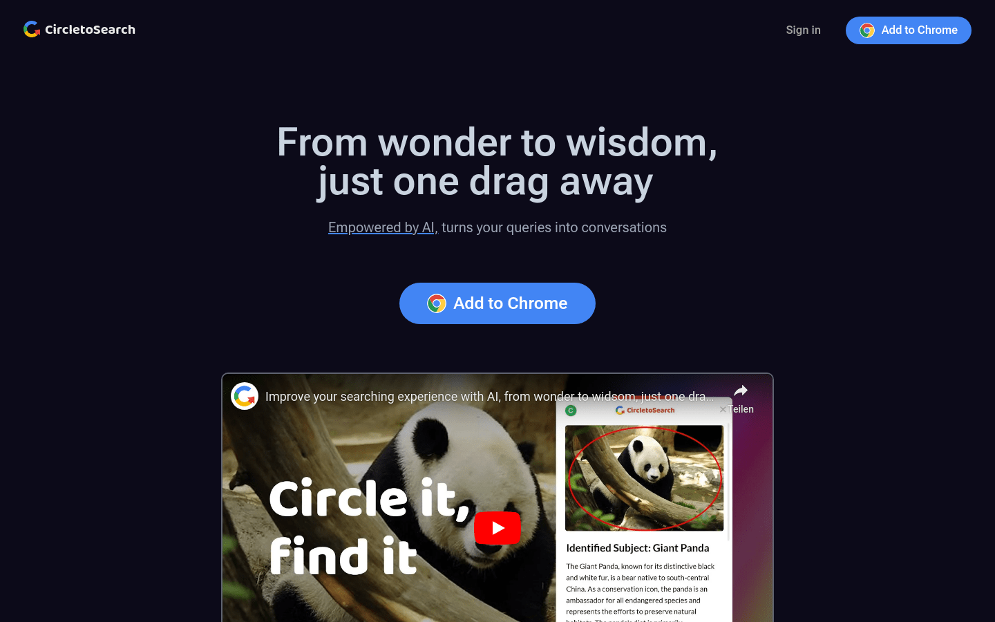 circle to search