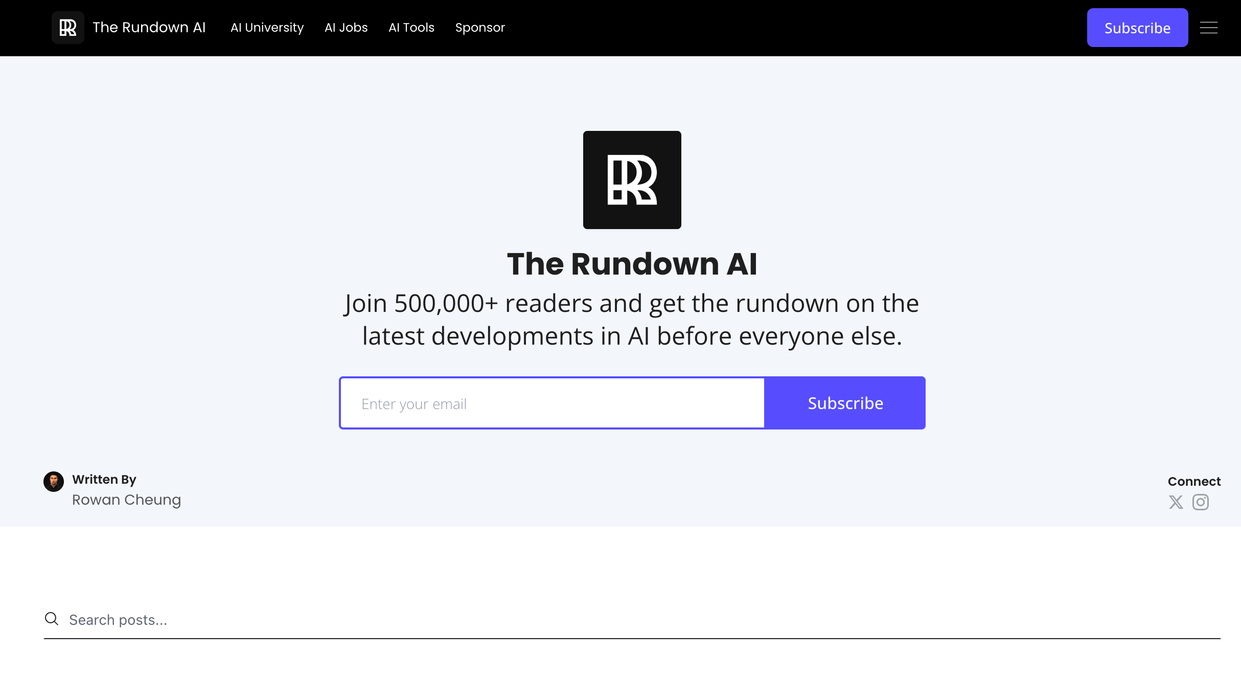 the rundown ai