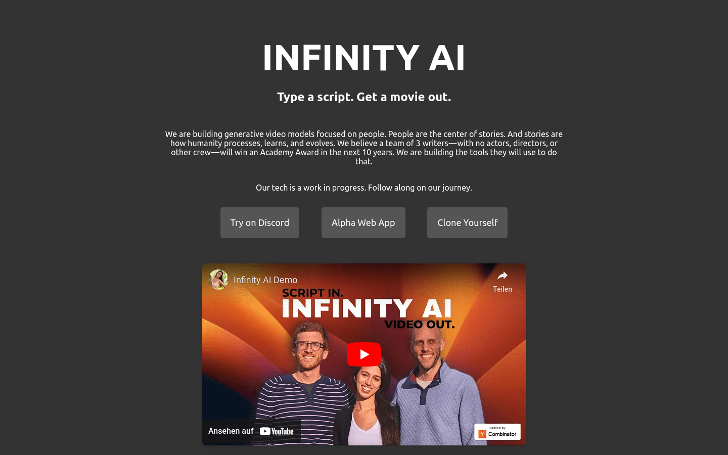 infinity ai