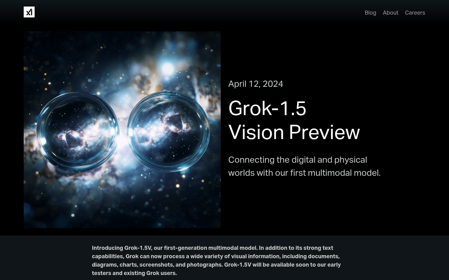 grok-1.5 vision preview