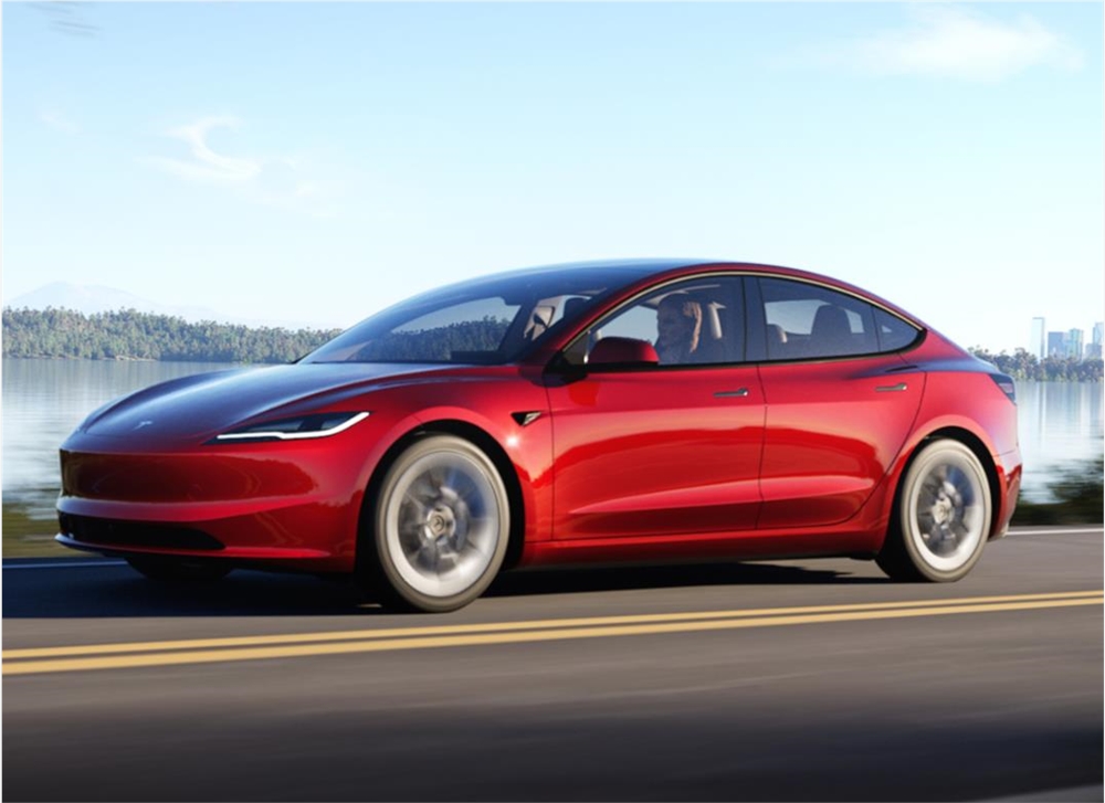特斯拉model 3 (图片来源:官方或第三方截图) 特斯拉model 3