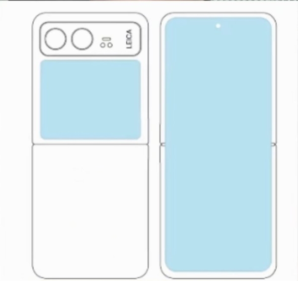 第一款骁龙gen3小折叠来了!小米mix flip真机外观曝光:超大外屏抢眼