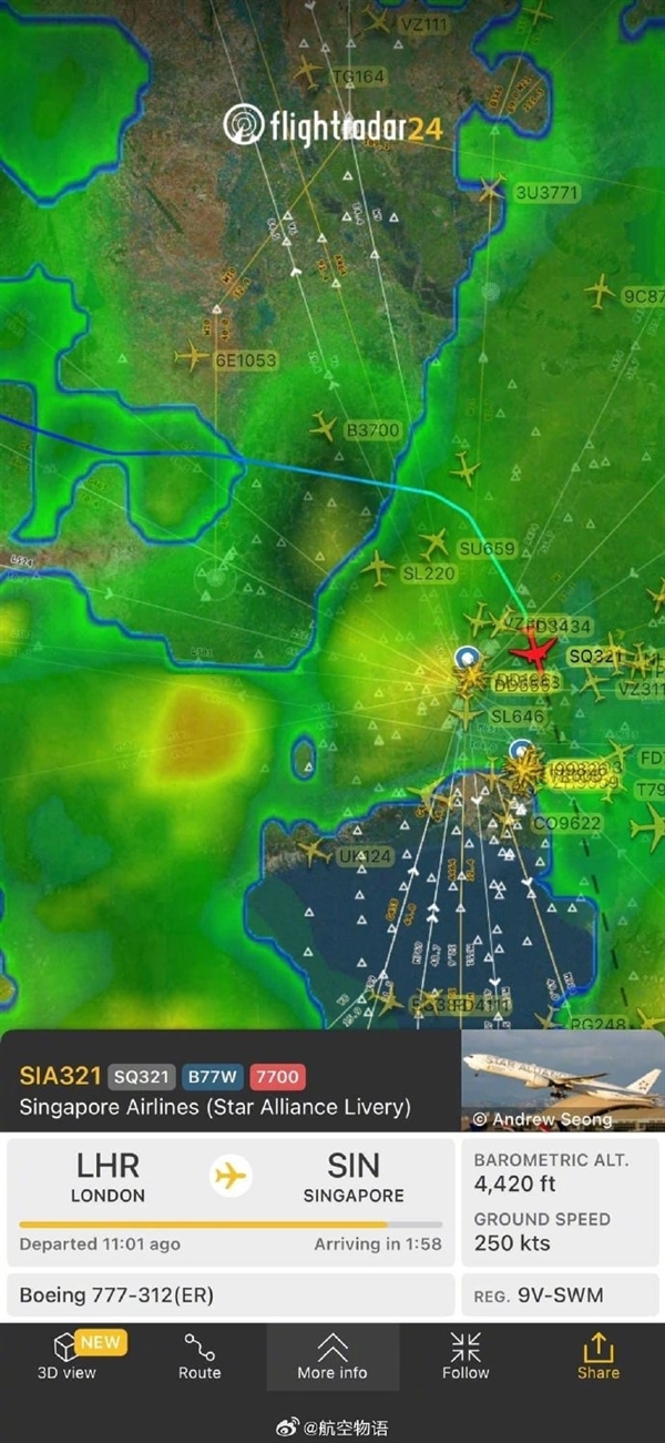 致1死数十人伤 新加坡客机迫降事故报告发布:4.6秒突降54米