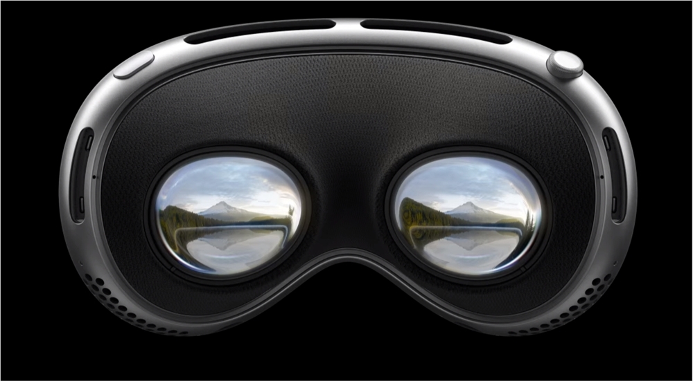 苹果头显 apple vision pro (图片来源:官方或第三方截图) 苹果头显 apple vision pro