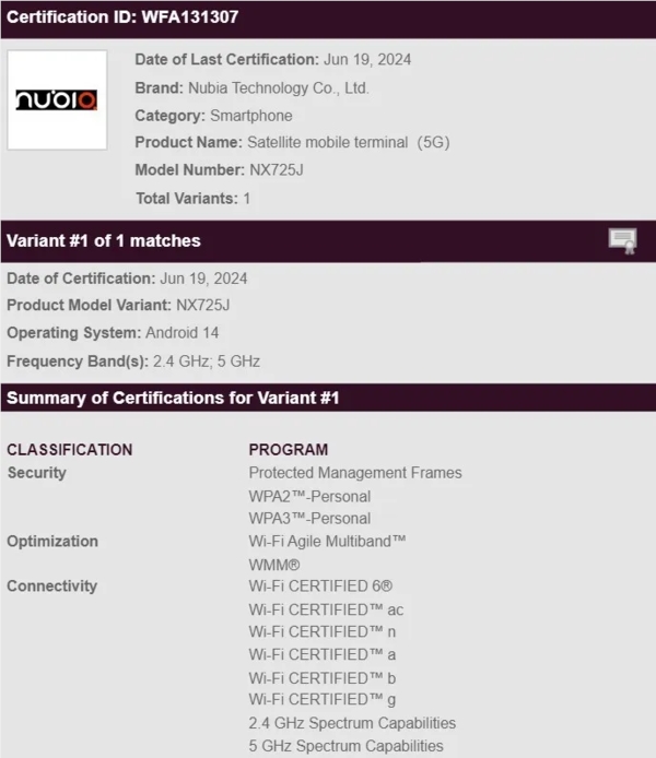 努比亚n60s pro现身:支持卫星通信 大幅拉低价格