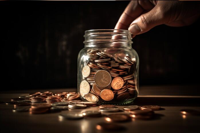 存钱罐 储蓄
(4)