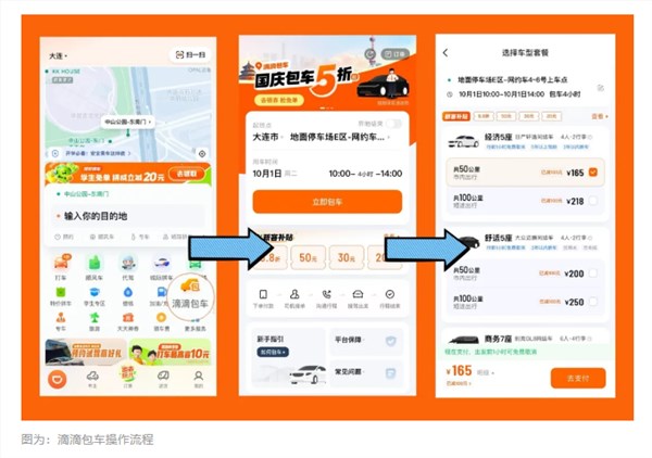 滴滴包车服务全国上线:专属司机、专属车辆