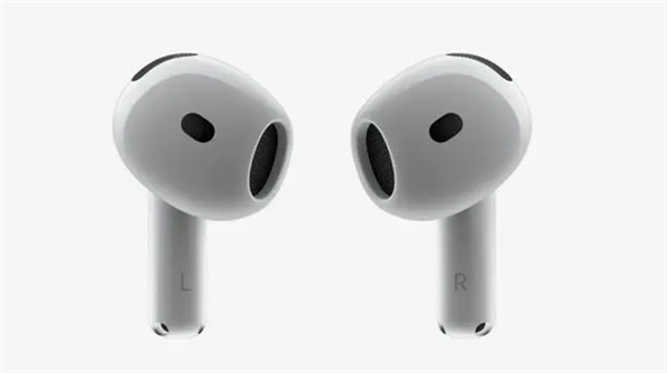 苹果airpods 4充电盒配备隐藏电容式按钮：用于配对和恢复出厂设置